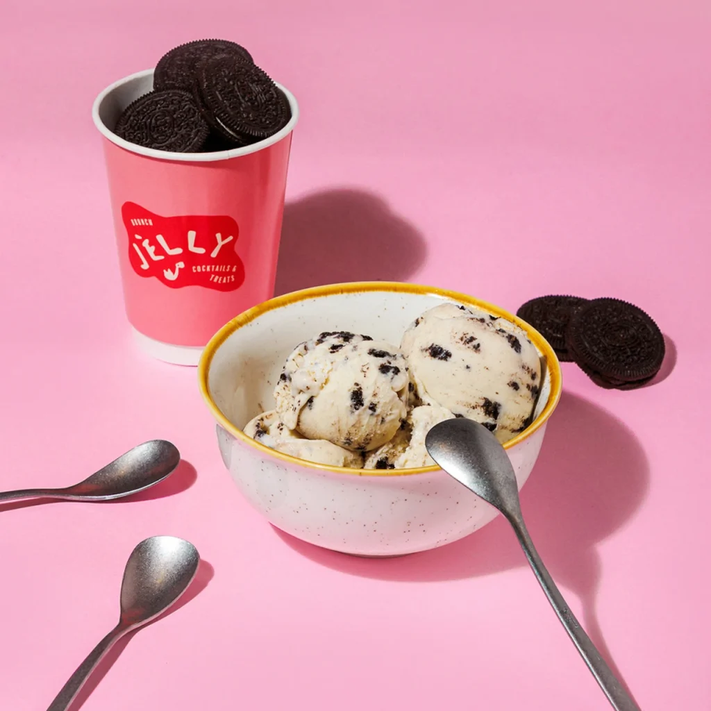 cookies with ice cream